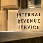 "Internal Revenue Service building sign"