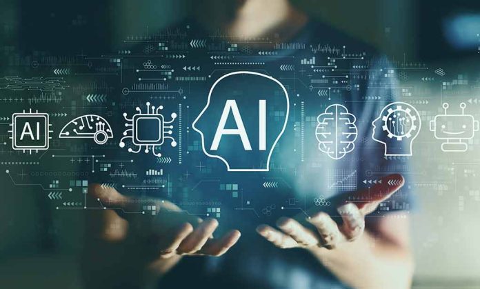 1931158067 featured image Person holding AI icons and digital interface hologram