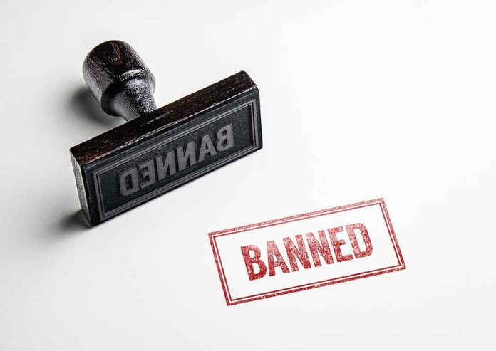 423625090 featured image Stamp marked BANNED on white background