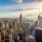 New York City skyline with Empire State Building