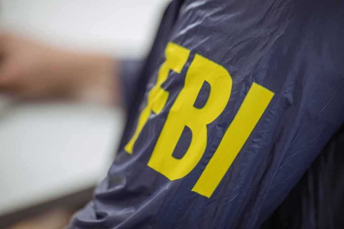 612694196 featured image FBI jacket with yellow lettering