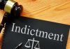 FBI DIRECTOR INDICTED—Obstructing Due Process! Gavel next to indictment document on table