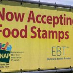 Government DENIES Claims Entirely – Millions Left STRANDED! Yellow sign now accepting food stamps EBT SNAP