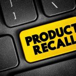 NATIONWIDE Recall Stuns Shoppers – Dinner Disaster Black keyboard with Product Recall yellow key.