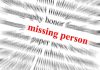 Missing: Military Lawyer Vanishes After Explosive Abuse Leak! Text graphic highlighting missing person in red among blurred words