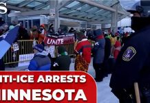 Dozens of Anti-ICE Protesters Arrested After Rioting Outside Migrant Hotel Dozens of Anti-ICE Protesters Arrested After Rioting Outside Migrant Hotel