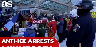 Dozens of Anti-ICE Protesters Arrested After Rioting Outside Migrant Hotel