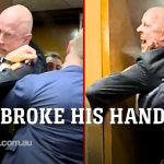 Senator GRABS Protester During ARREST! Senator GRABS Protester During ARREST
