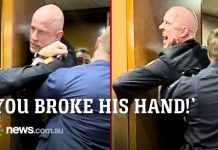 Senator GRABS Protester During ARREST