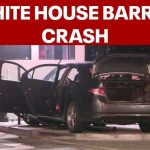 Van Smashes Into White House Barricade - Driver ARRESTED