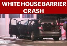 Van Smashes Into White House Barricade - Driver ARRESTED