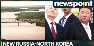 RUSSIA-NKOREA Builds Connecting Road Bridge