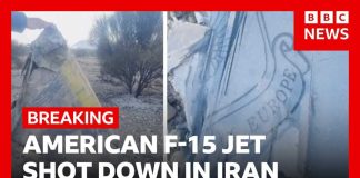 U.S Fighter Jet Downed Over Iran - Crew MISSING