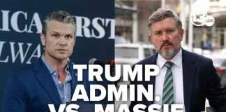 Hegseth campaigns against Rep. Massie amid Trump admin. effort to oust him from primary