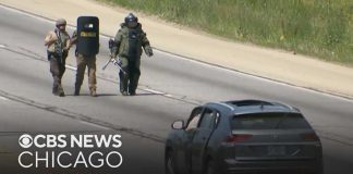 Man Found Dead in SUV on Chicago Highway — Windows Blown Out Massive police presence continues on Eisenhower Expy. after person is found dead in SUV
