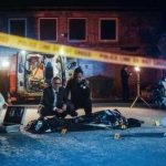 She Died of Organ Failure — The Greek Bombing That Crossed Every Line Police and forensic team investigating a crime scene in a dark alley
