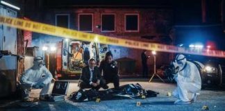 She Died of Organ Failure — The Greek Bombing That Crossed Every Line Police and forensic team investigating a crime scene in a dark alley