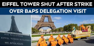 Eiffel Tower Closed Amid Row Over Female Staff Presence During BAPS Temple Delegation Visit