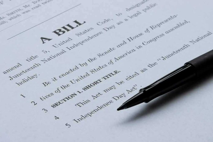 shutterstock_2130130166 Bill document with pen on paper