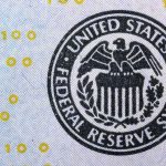 Federal Reserve System seal on U.S. currency