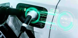 Highway Power Cut Triggers Toyota Recall Electric car charging with plug connected