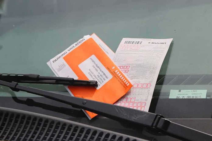 shutterstock_305656352 parking ticket under windshield wiper